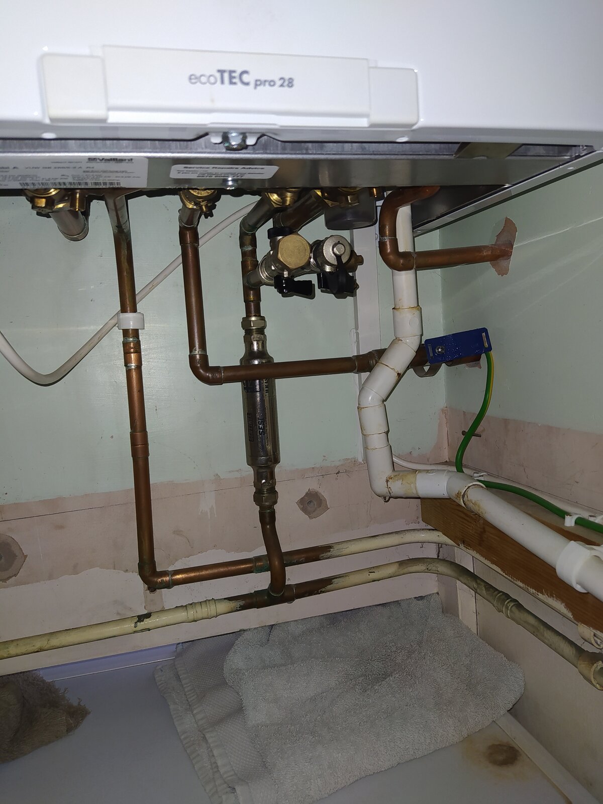 Water works in area.. Now pipes rattle and tap turns on DIYnot Forums