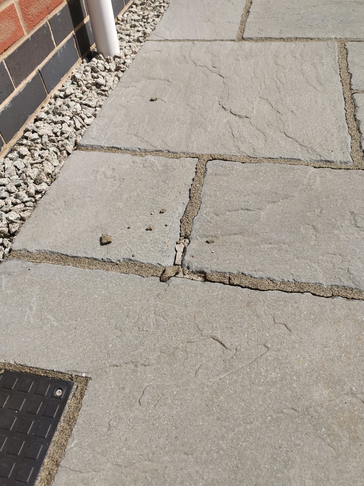 Patio grouting easyjoint problem DIYnot Forums