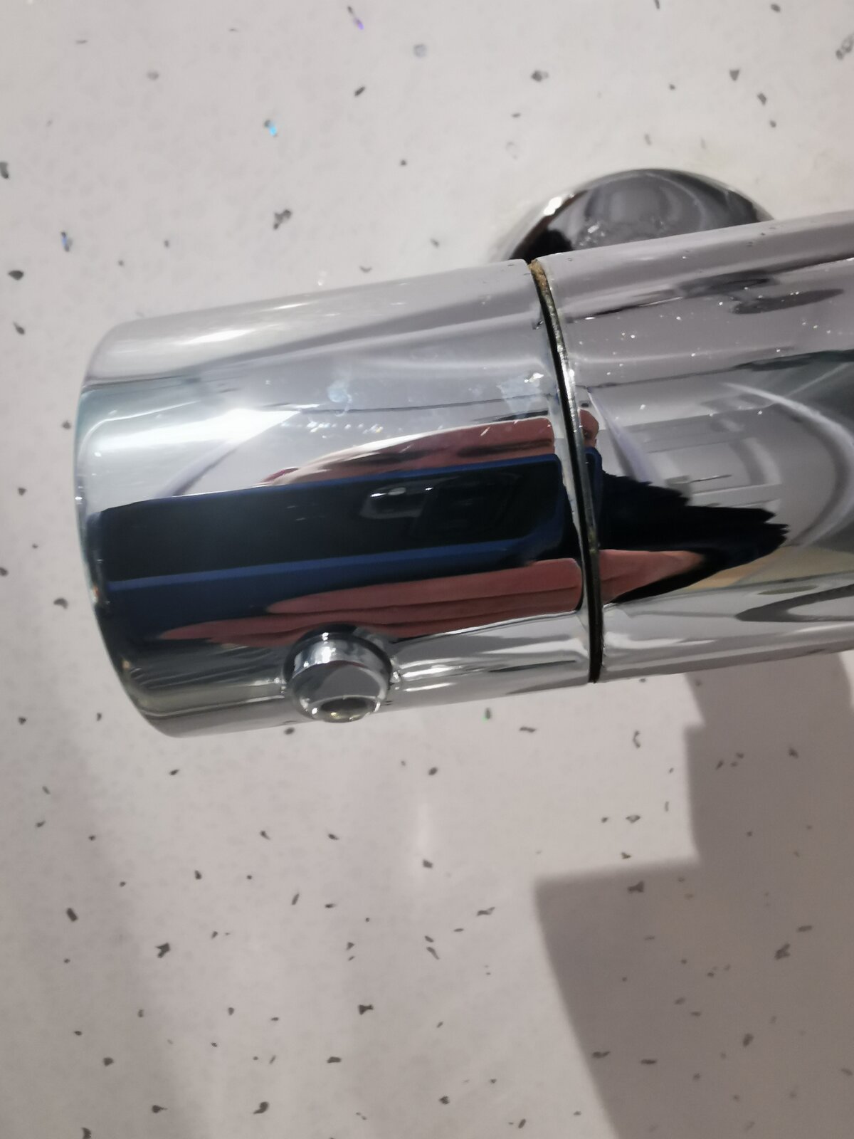 Stuck button on showed temperature lever DIYnot Forums