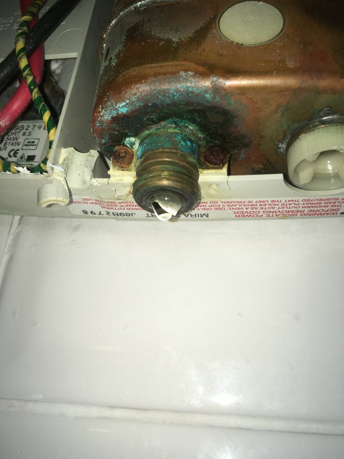 Mira sport j89 electric shower leak DIYnot Forums