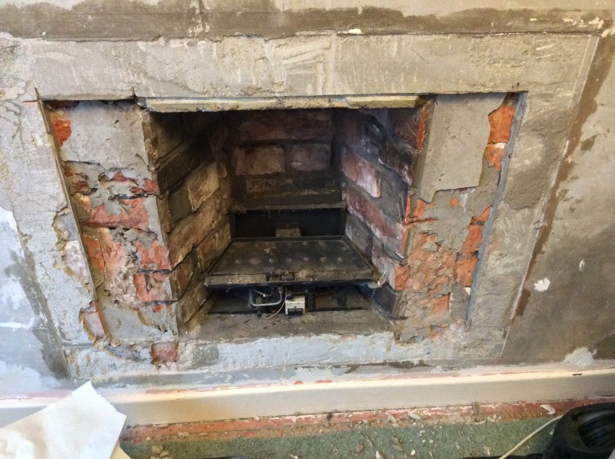 Hole in the wall fire DIYnot Forums