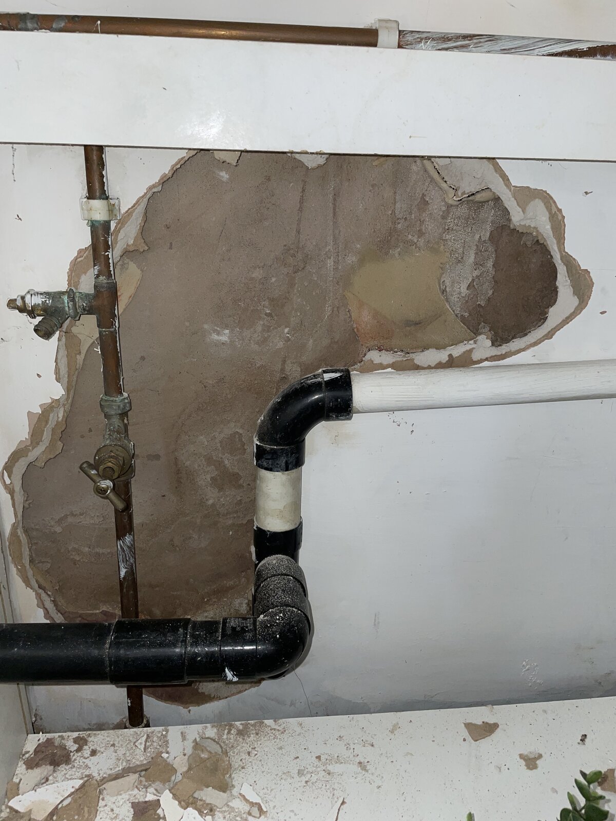 Mold and damp behind kitchen cupboard DIYnot Forums