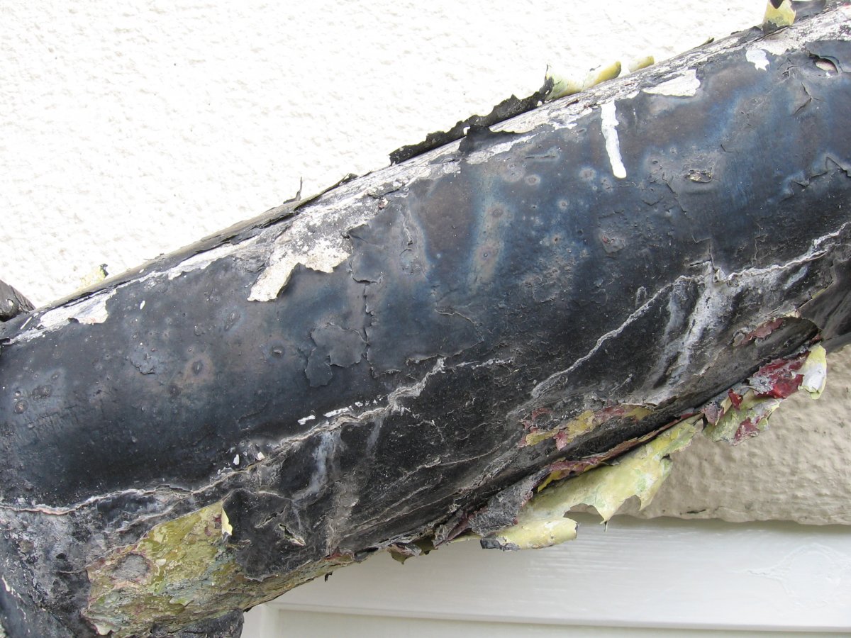 Painting a peeling (possibly asbestos) soil pipe DIYnot Forums