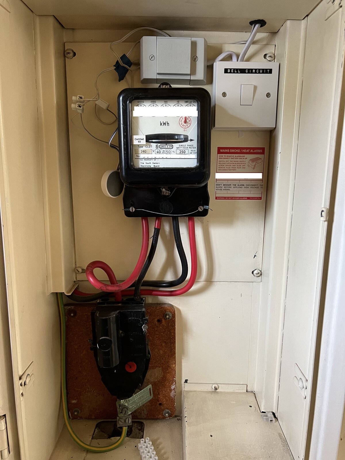 metal Meter cupboard and smart meter DIYnot Forums