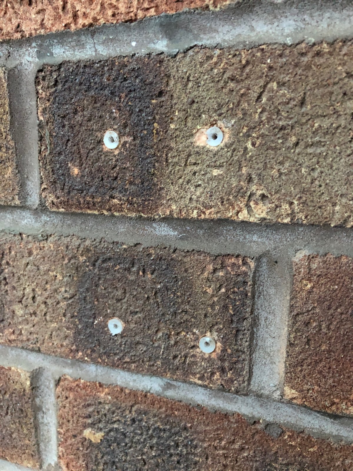 Repairing holes in brickwork DIYnot Forums