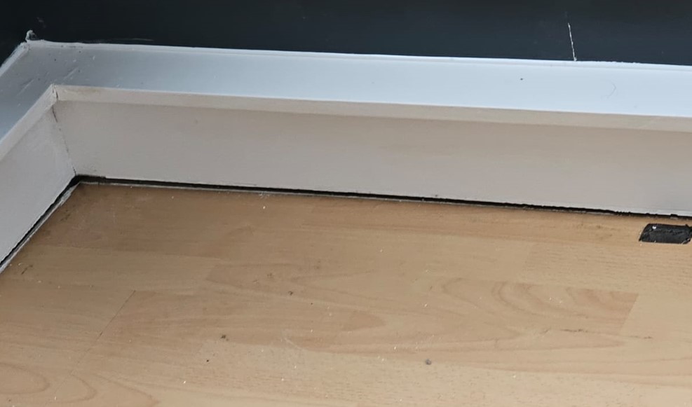 How To Seal Gap Between Baseboard And Floor Renee's Blog