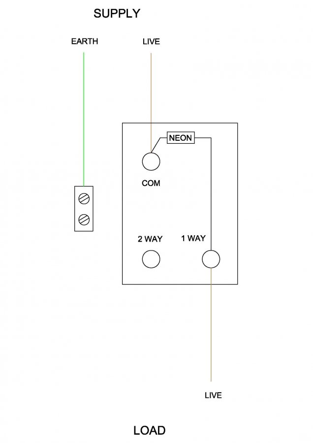 Neon Switch Wiring Diagram