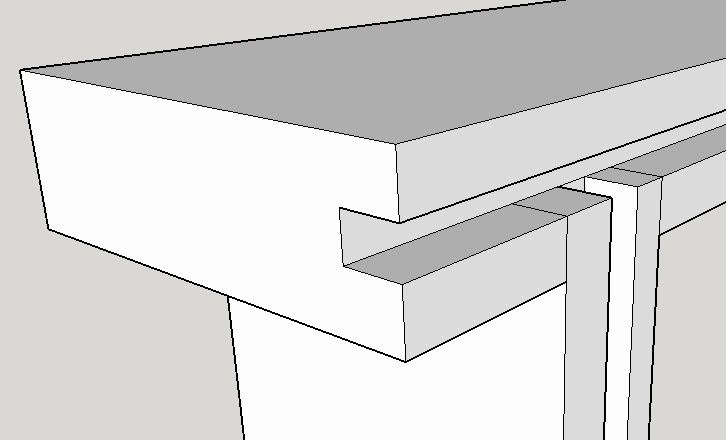 Plain Door Lining with Grooves 001 02.JPG