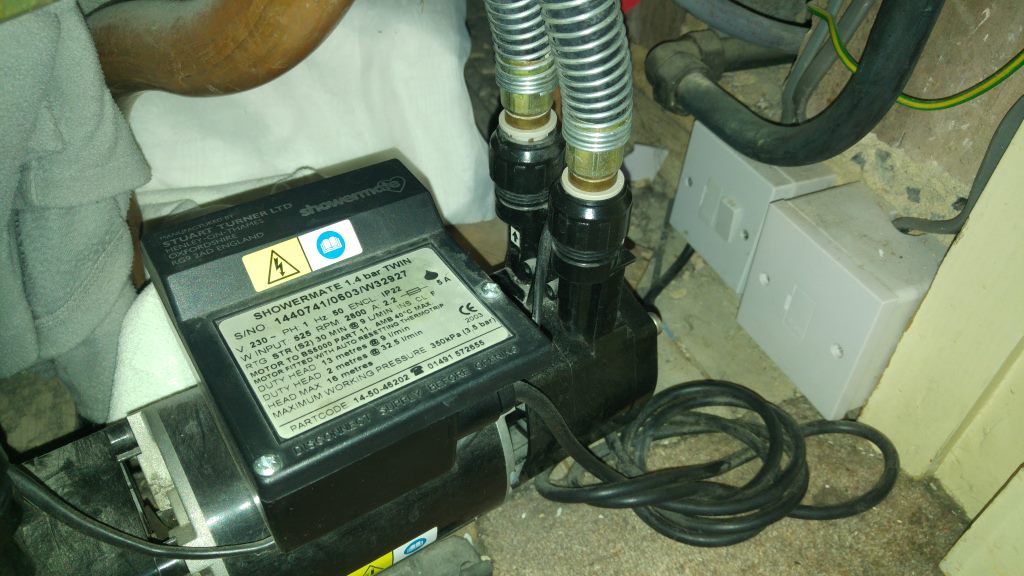 Shower pump stopping/starting, poor pressure DIYnot Forums