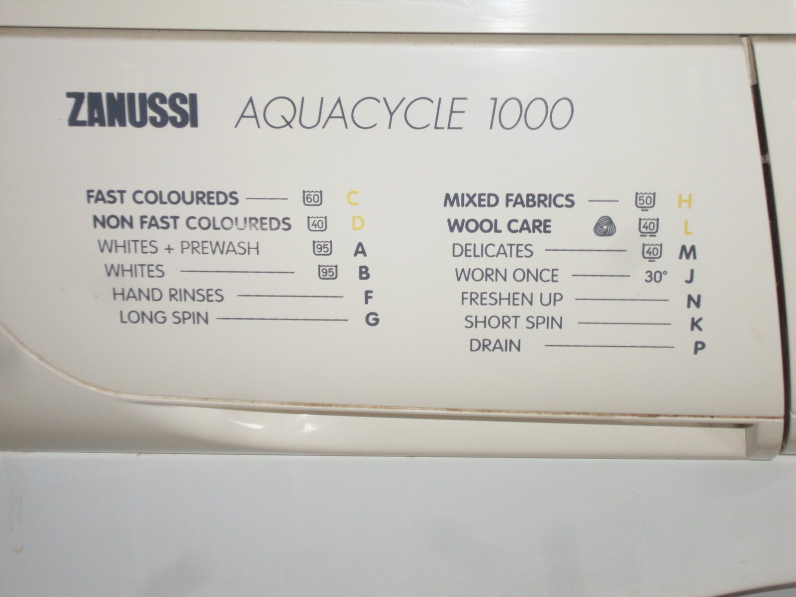 Zanussi washing machine stops mid cycle DIYnot Forums