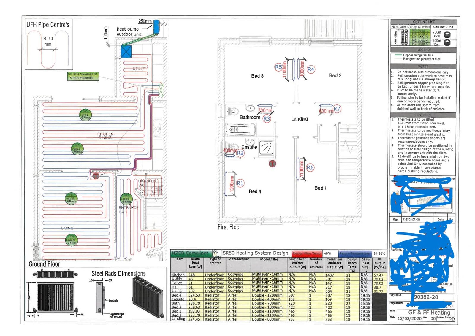 underfloor heating not coming as as much in the utility room DIYnot Forums
