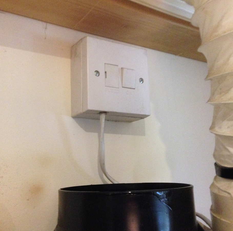 Extractor fan / Cooker Hood socket DIYnot Forums