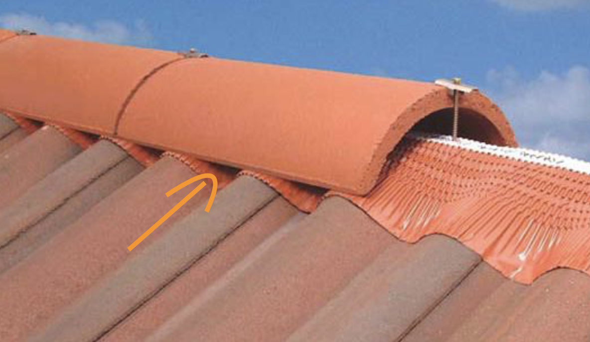 Dry Ridges, Profiled Tiles and Dentil Slips how to combine?! DIYnot