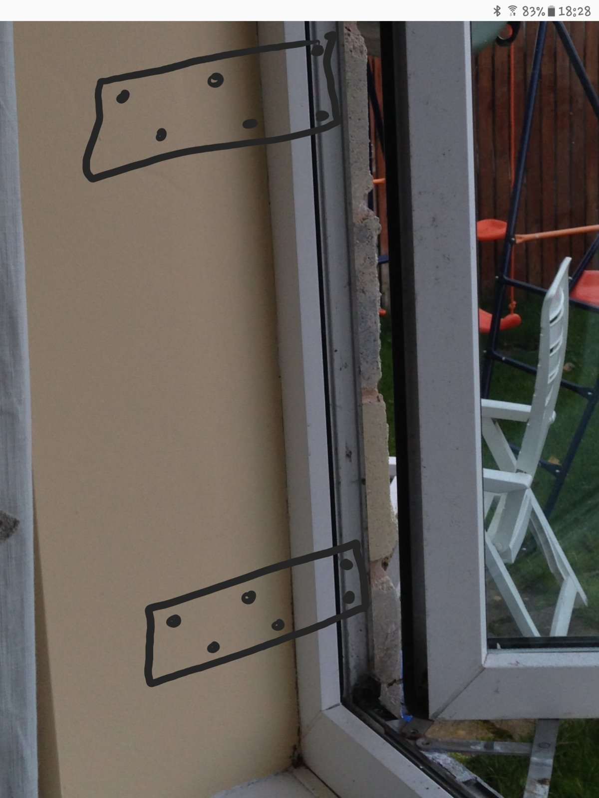 How to remove this UPVC window? DIYnot Forums