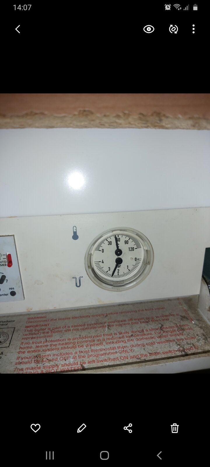 Hi boiler pressure rising slowly never going back.. DIYnot Forums