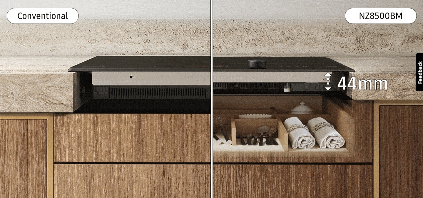 Worktop thickness required for induction hob? DIYnot Forums