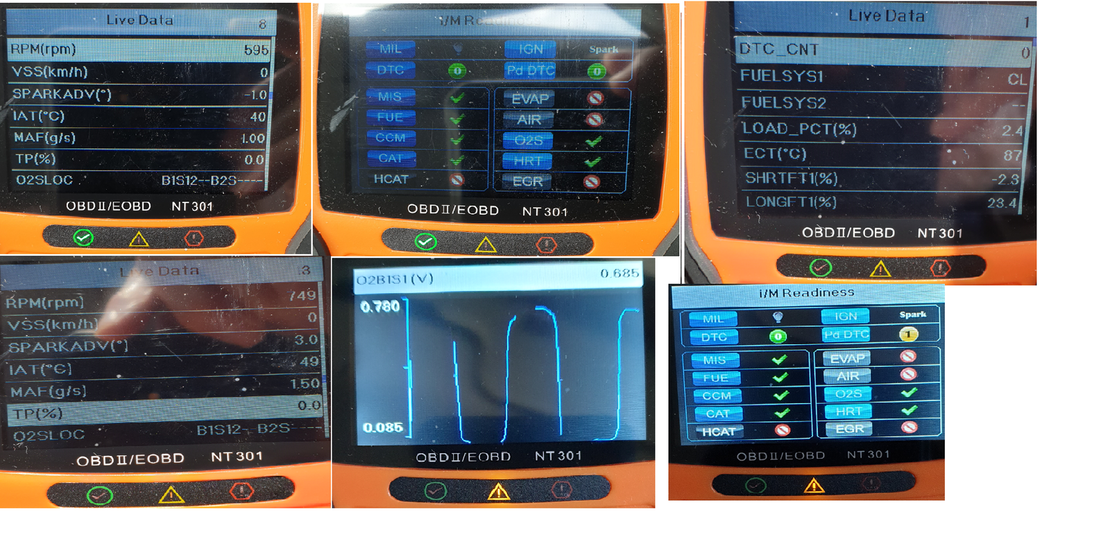 Snapshot of code readings 11th May at tickover.png