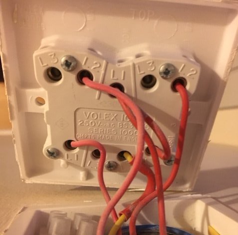 Light switch wiring layout | DIYnot Forums