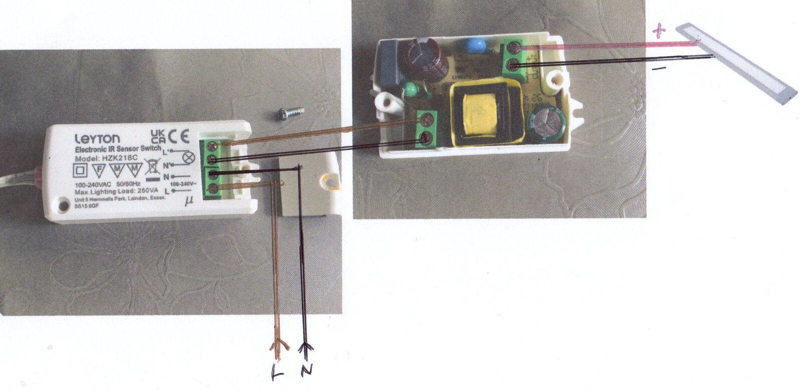Bathroom Led Mirror Wiring diagram DIYnot Forums