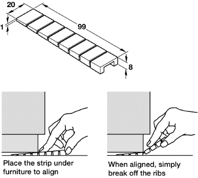 Tapered Furniture Packer Hafele 002.gif
