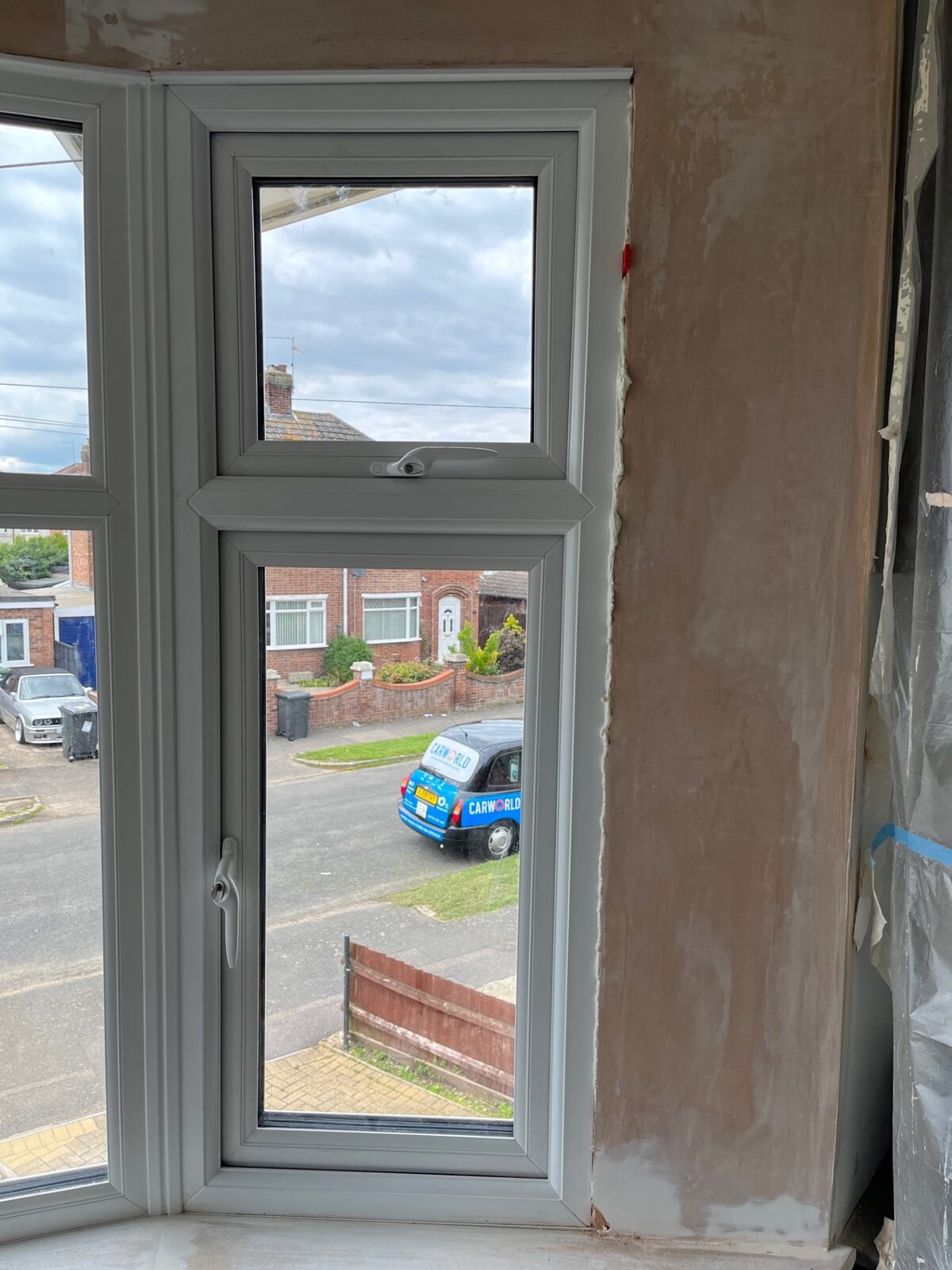 New UPVC Window frame bowed / warped DIYnot Forums