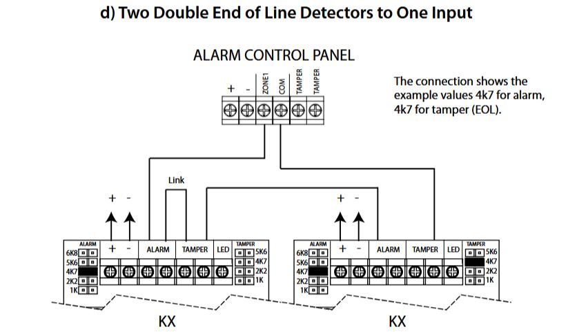 Two detectors to single zone.JPG