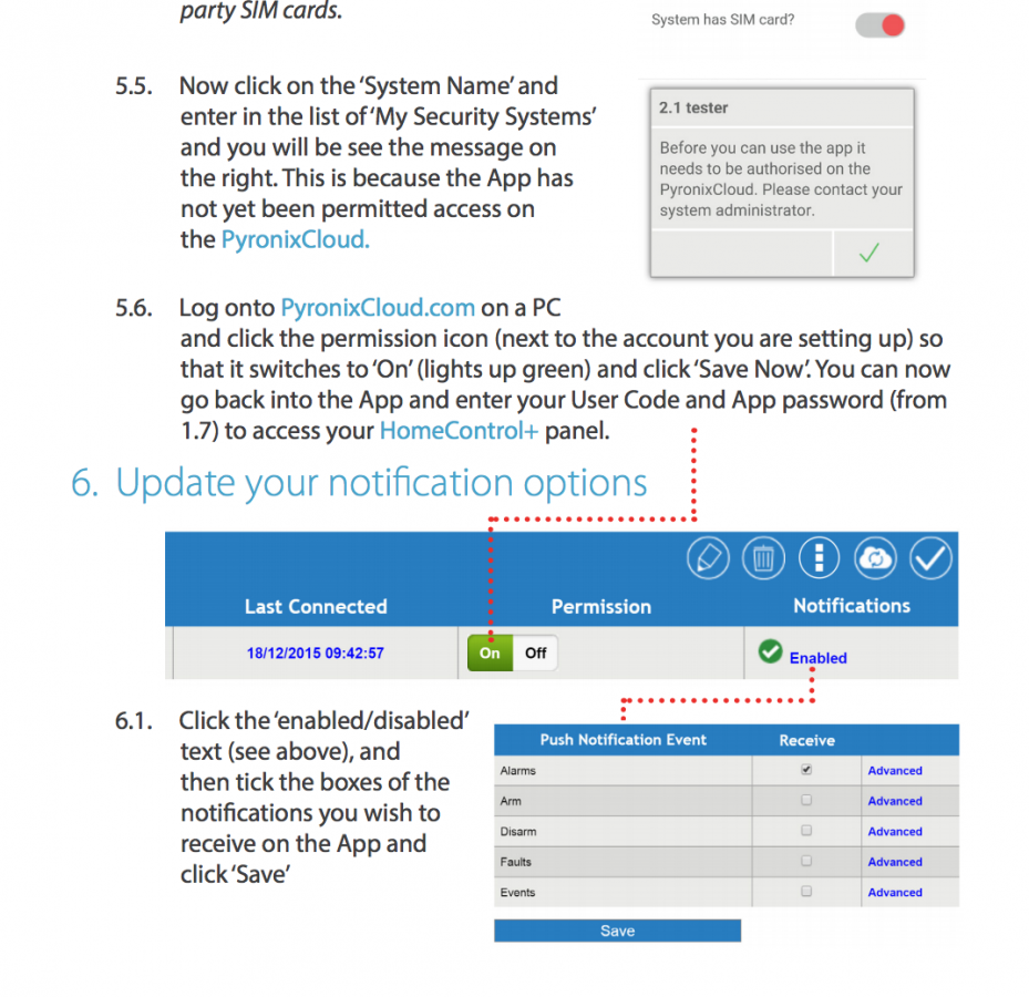 Cannot register new app on Pyronix Cloud DIYnot Forums