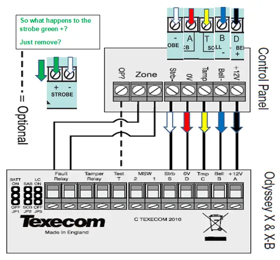 Texecom Odyssey X Wiring Diagram - Wiring Diagram