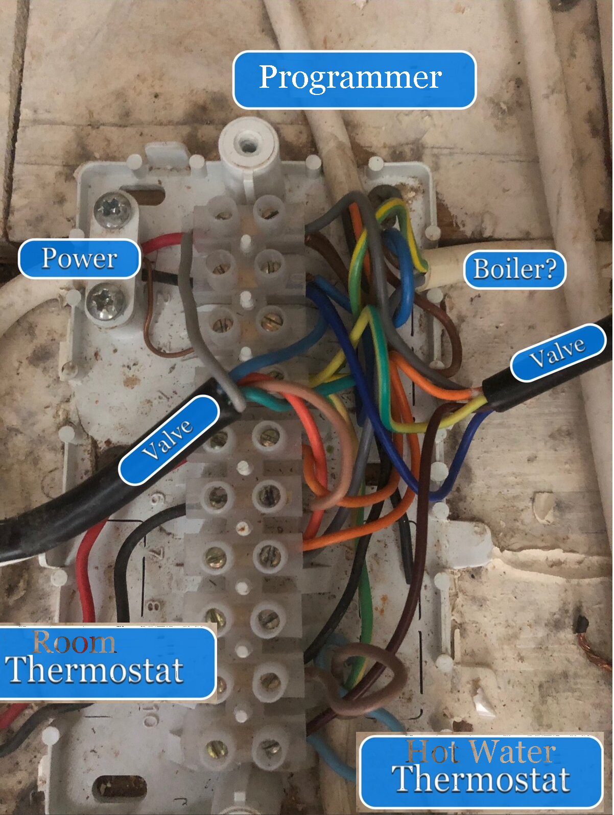 No power to underfloor heating and extractor fan. Page 2 DIYnot Forums