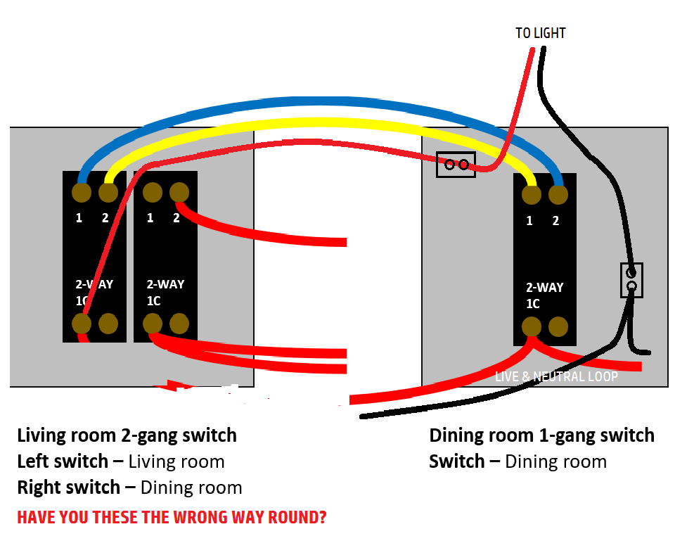 Master & slave light switch DIYnot Forums