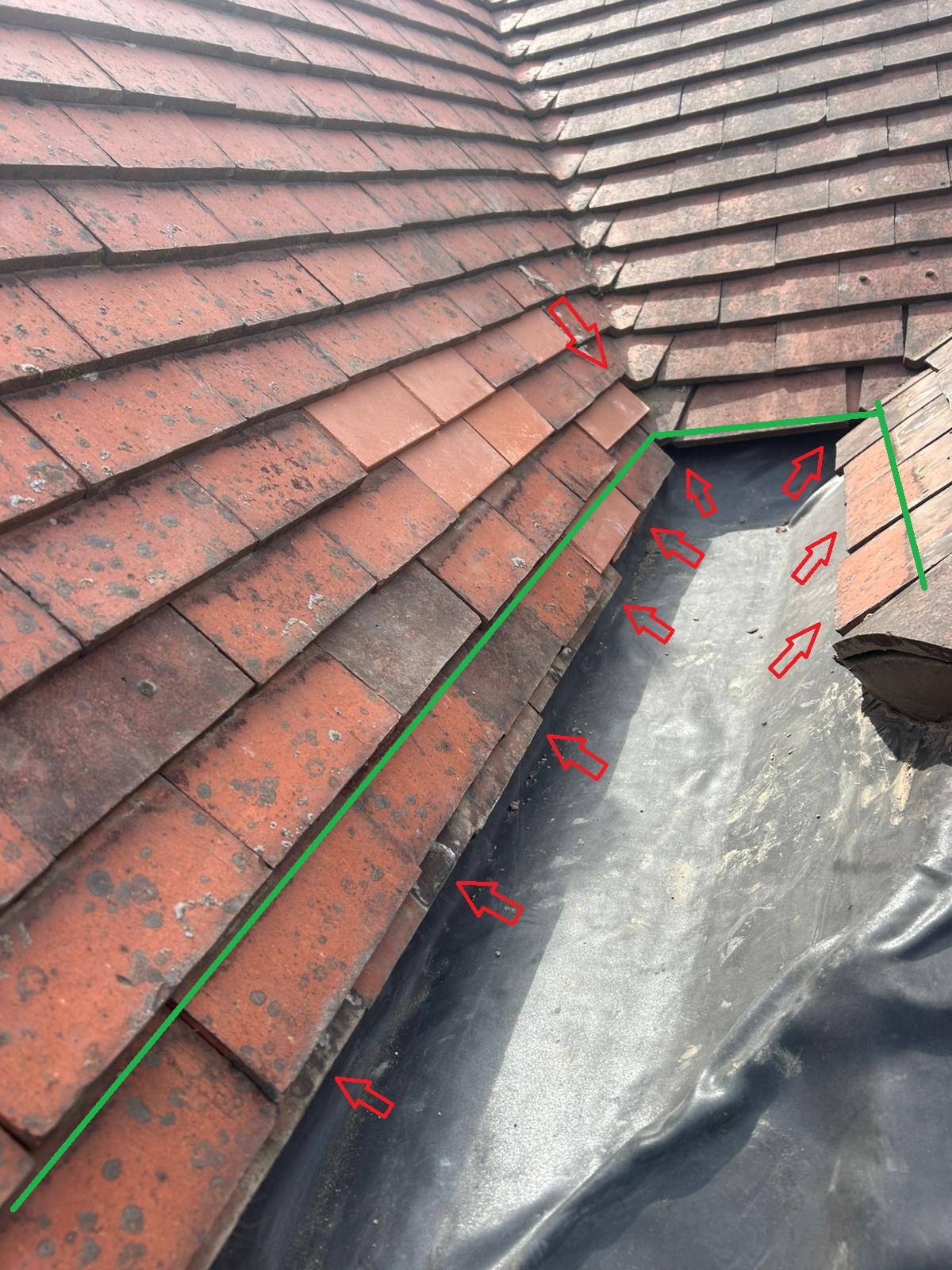 Valley EPDM Rubber Installation Work 1.JPG