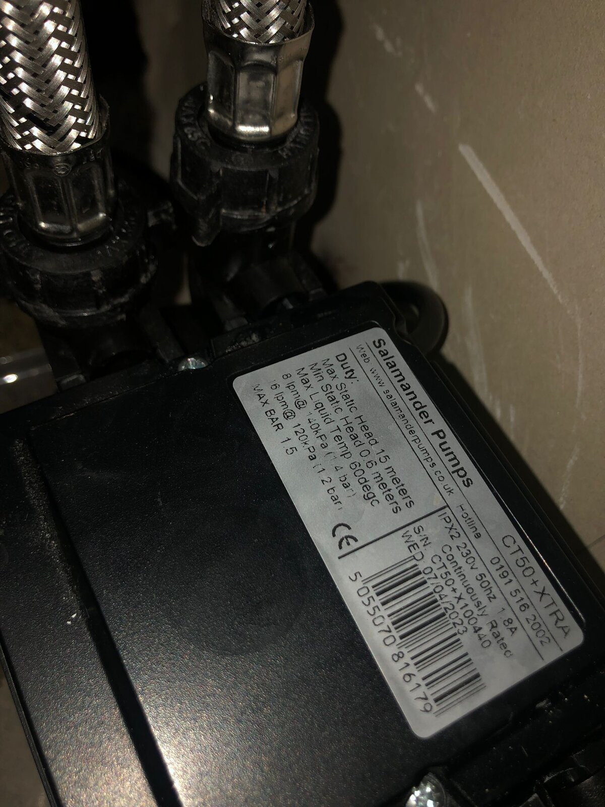 Salamander CT50 shower pump not switching on everytime DIYnot Forums