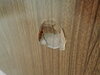 Damage to Bedroom Two door .JPG