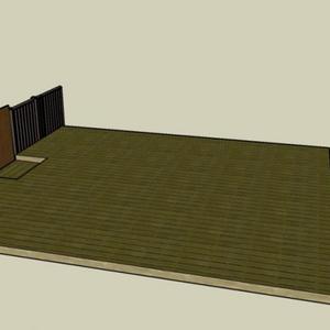 foundation for decking post