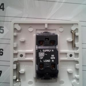 MK Neon Light Switch