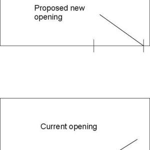 New house box room door