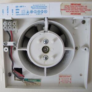 Existing Manrose XF100S