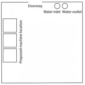 Washing machine installation