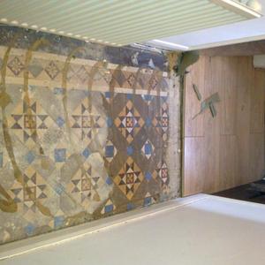 Minton Tiled Hallway