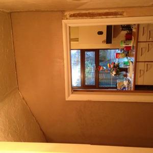 plastering 