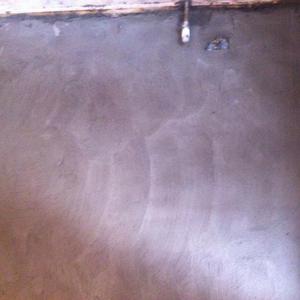 Plastering post damp proofing