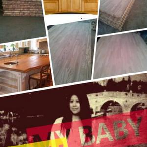  hardwood worktops, finger-jointed panels, edge-gl