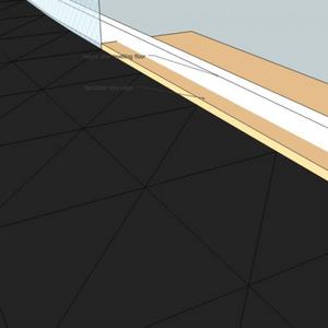 Kitchen uneven floor