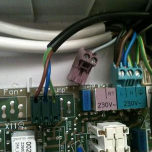 RF Thermostat wiring