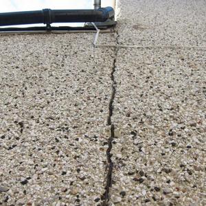 Cracks in brick wall where extension joins