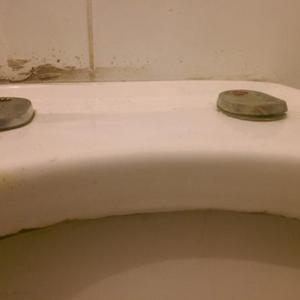 Toilet cap problem