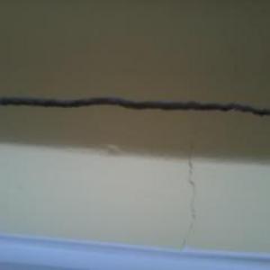 Bedroom 1 - Window Crack