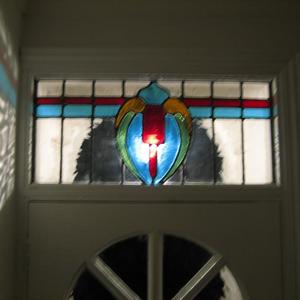 stained glass window