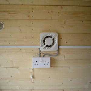 brace for door,and extractor fan for workshop.