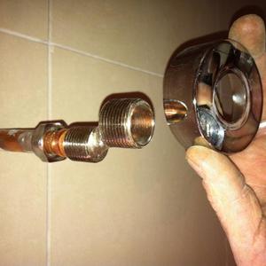 Shower bar mixer Fail